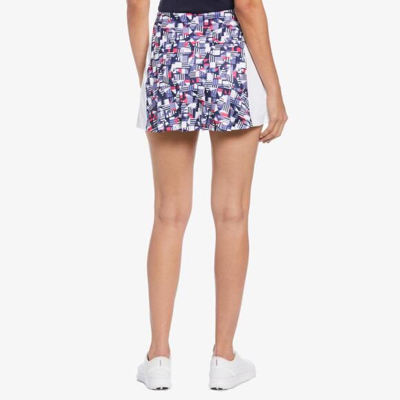 GRANDSLAM Womens Skort Skirt XL Tennis Pickleball White Pink Dark Blue - Picture 2 of 9